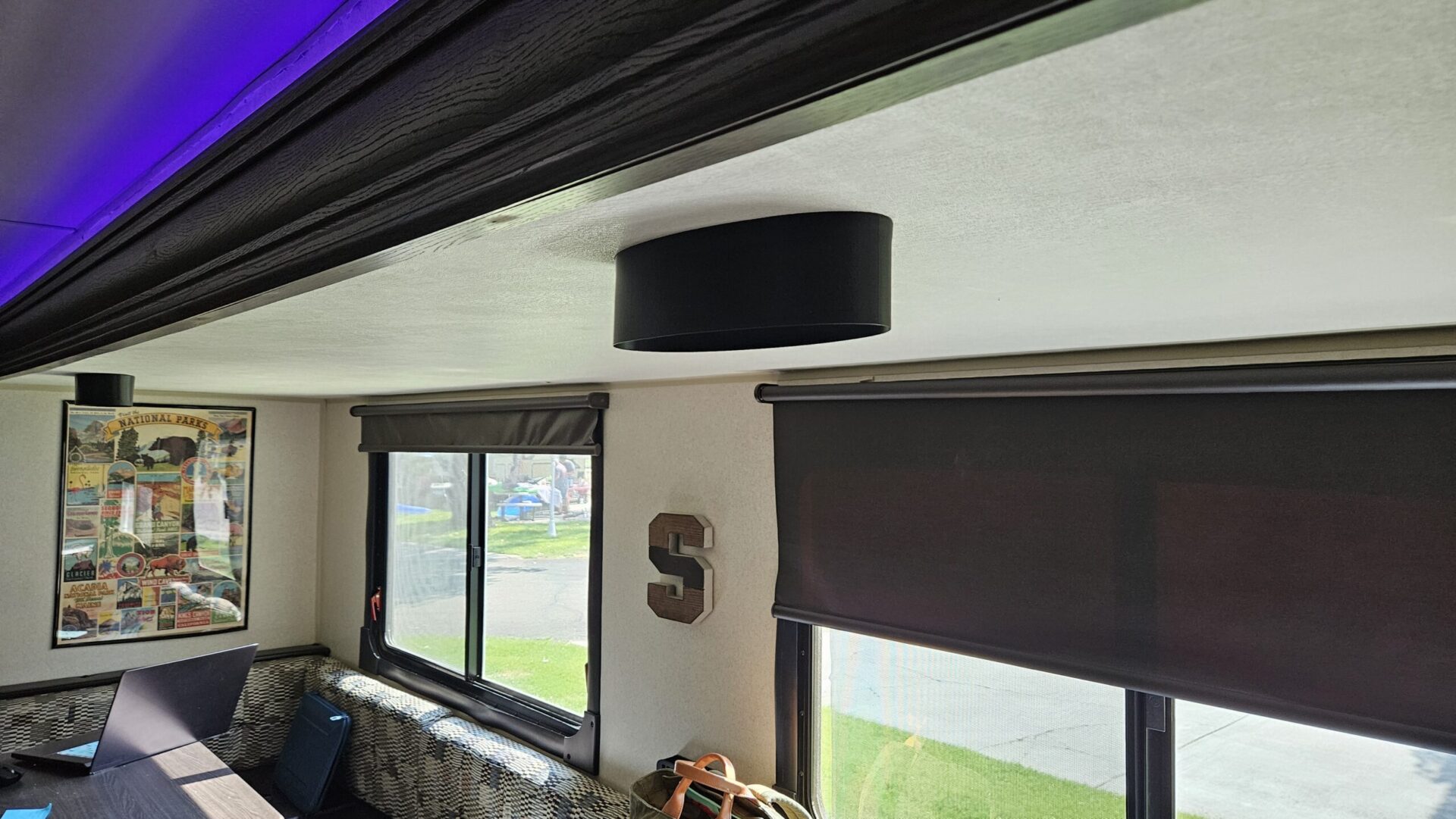 RV Camper Lamp Shade - Dream Lighting 9"x3.8" Oval - Image 8