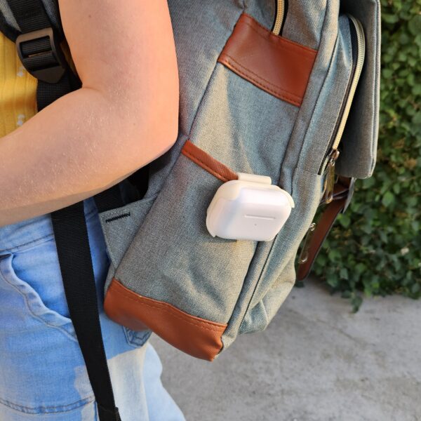 AirPod Pro Holder -- Clip Onto Backpacks, Purses, Pants