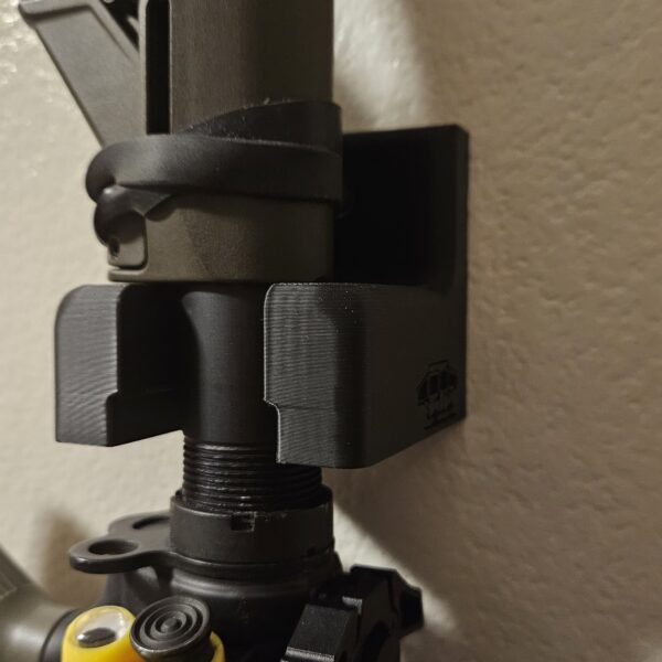 AR-15 Gun Wall Mount for 223 5.56 Rifle - vertical mount