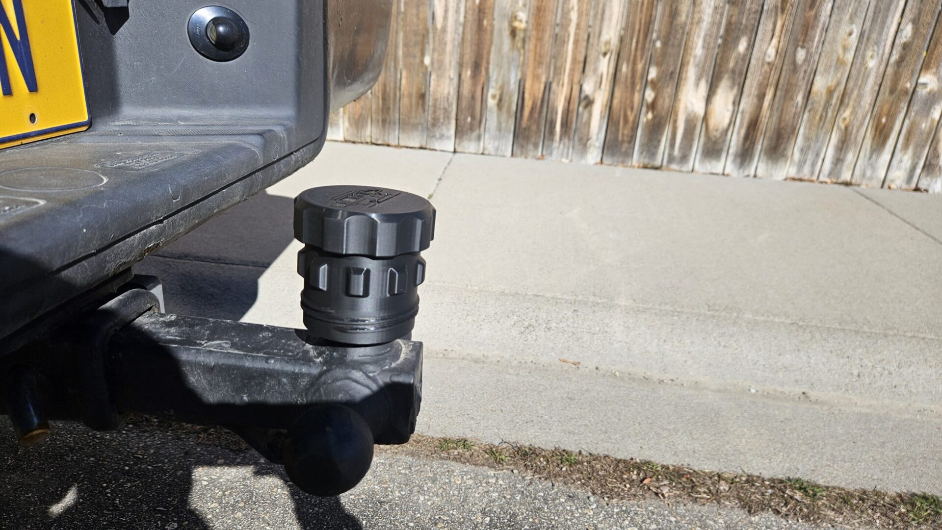 Camper RV Trailer Ball Hitch Cover - Snap on protector with Grease Containing Cap - Image 18