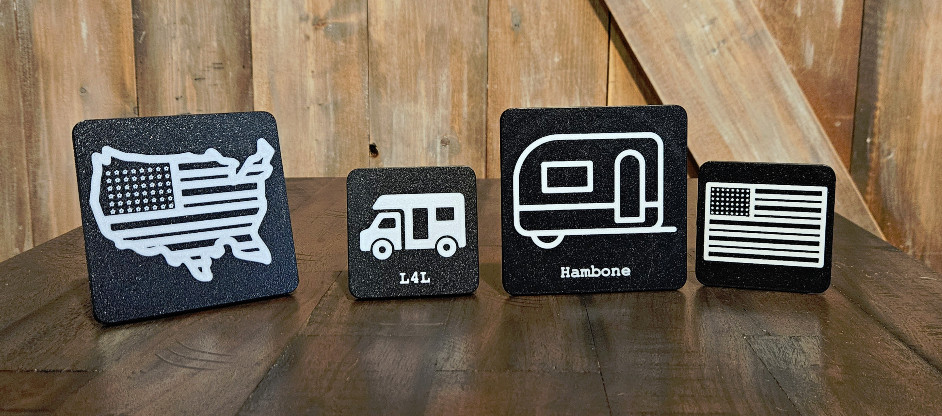 Tow Trailer Hitch Cap Cover - customizable - Image 4