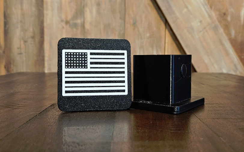 Tow Trailer Hitch Cap Cover - customizable