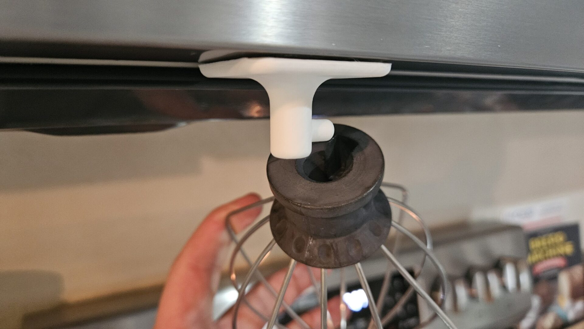 KitchenAid mixer attachment holder - storage organizer (4-pack)