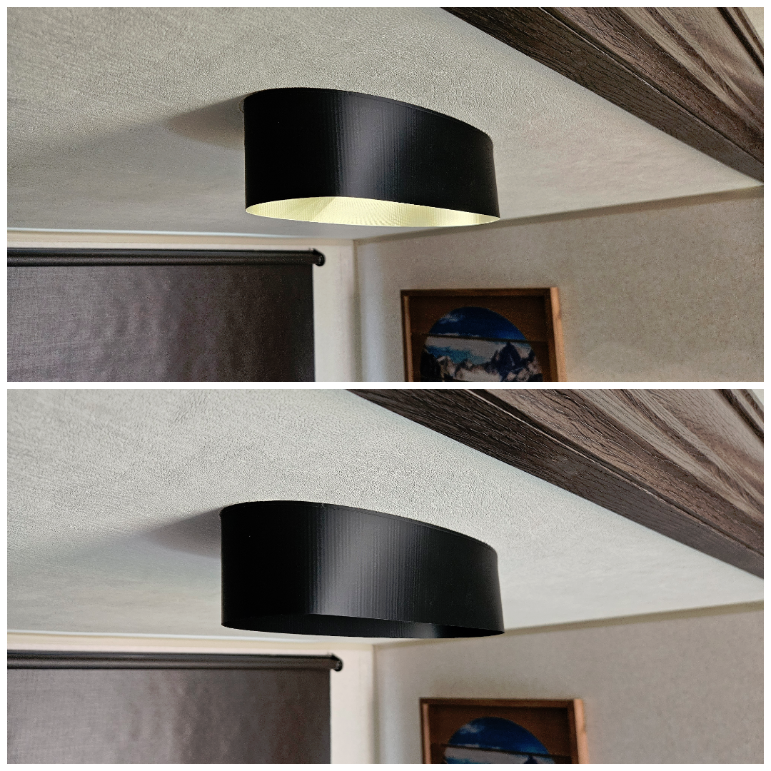 RV Camper Lamp Shade - Dream Lighting 9"x3.8" Oval - Image 25