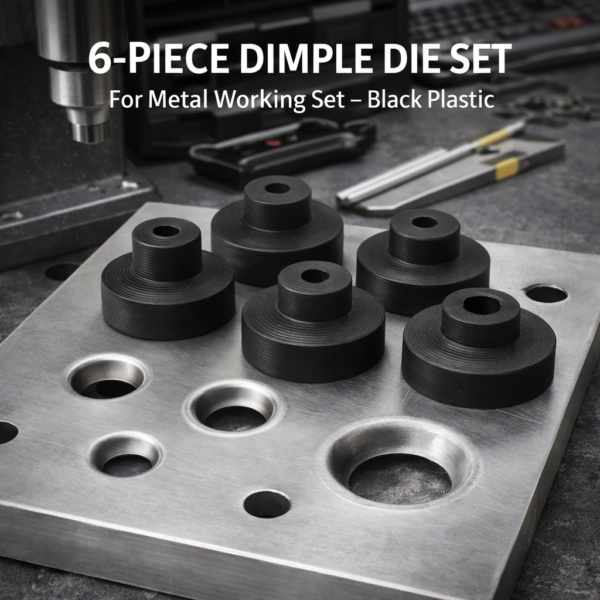 Sheet Metal Dimple Dies – Metric & SAE – 3D Printed Polymer – No Rust