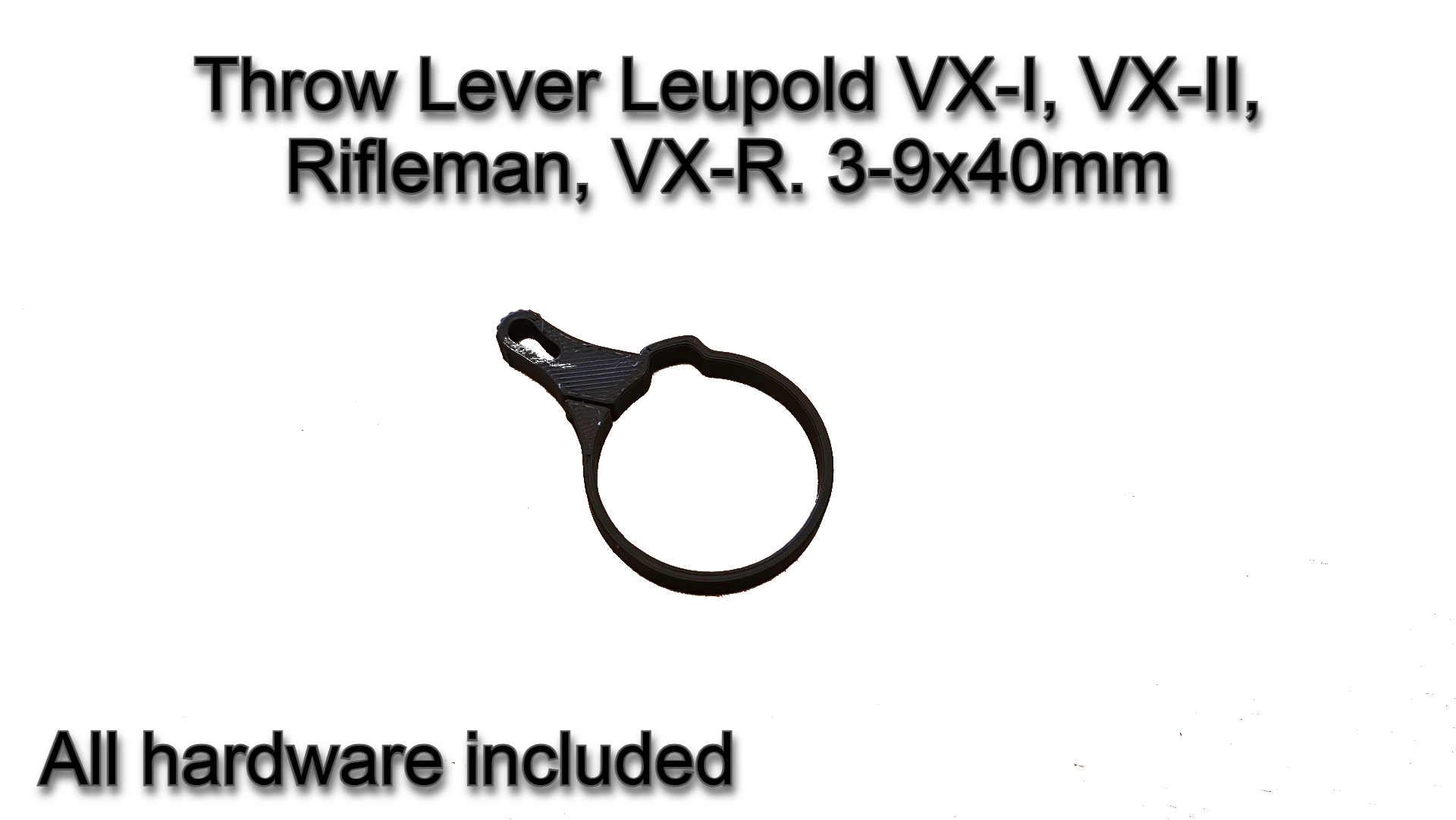 Throw Lever Leupold Rifle Scope VX-I, Rifleman, VX-R, VF 3-9x40mm - Image 5