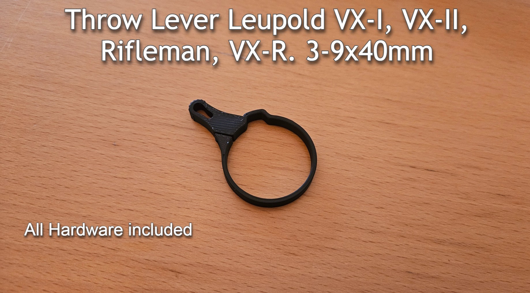 Throw Lever Leupold Rifle Scope VX-I, Rifleman, VX-R, VF 3-9x40mm - Image 6