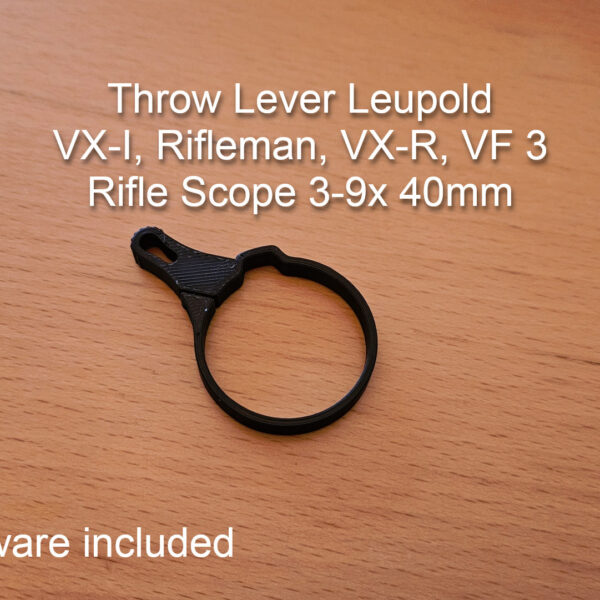 Throw Lever Leupold Rifle Scope VX-I, Rifleman, VX-R, VF 3-9x40mm