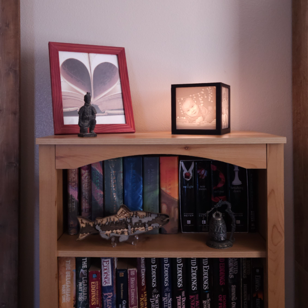 Lithophane Photo Box -- Personalized Picture Gift, Decor