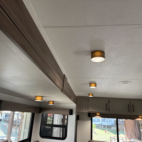 RV Camper Lamp Shade- Round Lights