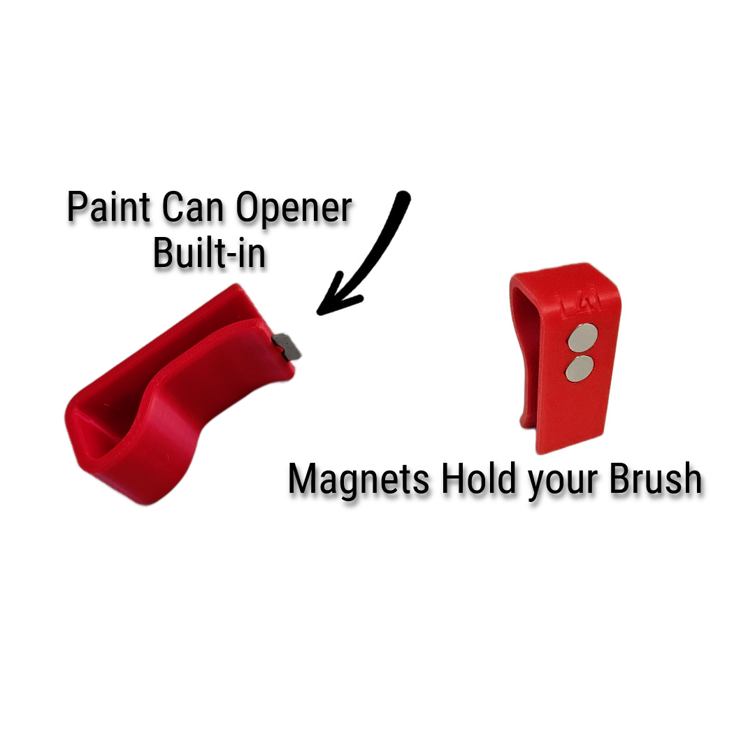 Magnetic Paintbrush holder with opener - Image 7