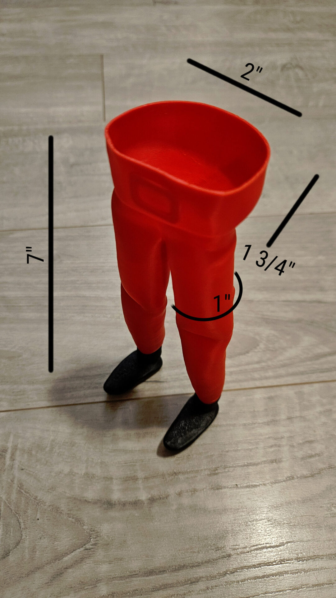 3D Printed Holiday Elf Doll Pants - Image 8